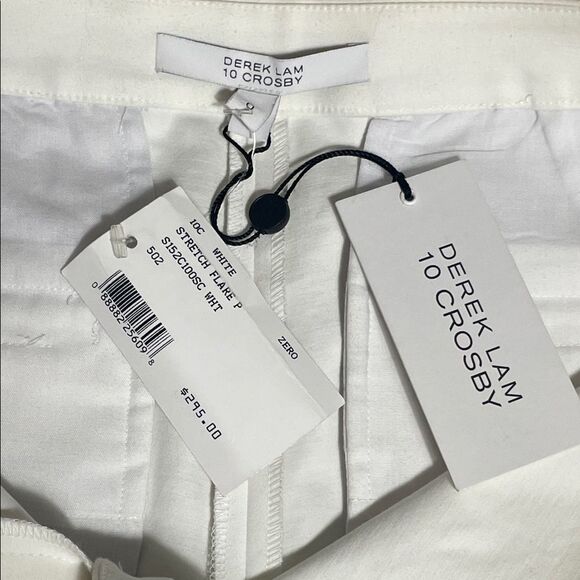 Derek Lam 10 Crosby White Flare Pants x Intermix NWT - Picture 7 of 9